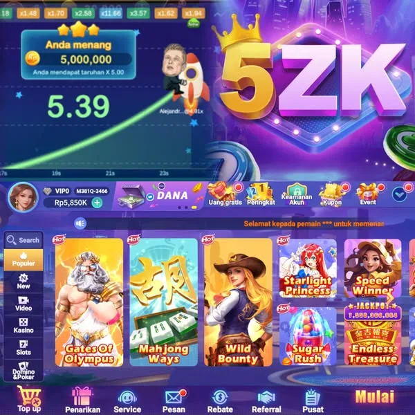 5ZK 2026 Slot Gacor RTP Tinggi